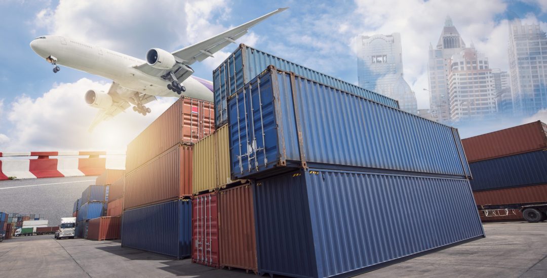 industrial-container-yard-logistics-business-transport-aircraft-import-export
